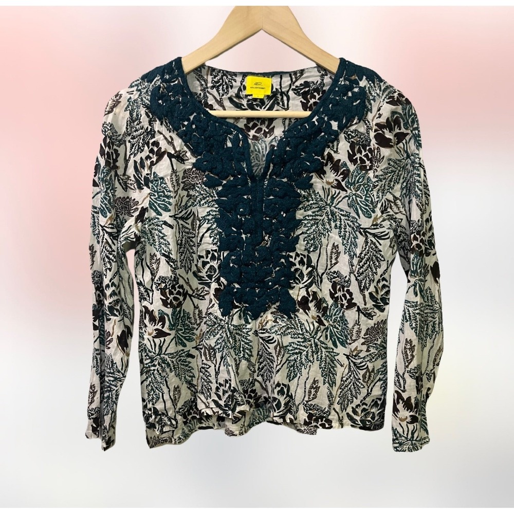Embroidered Roller Rabbit Top